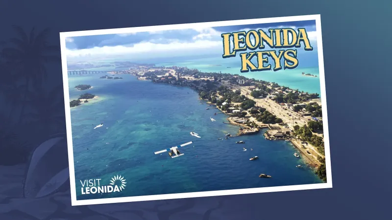 Leonida Keys kartpostalı (resmi görsel)